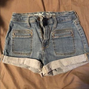 High Waisted Short Shorts